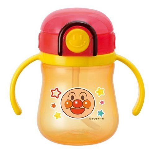 LEC ANPANMAN ONE TOUCH STRAW MUG 200ML