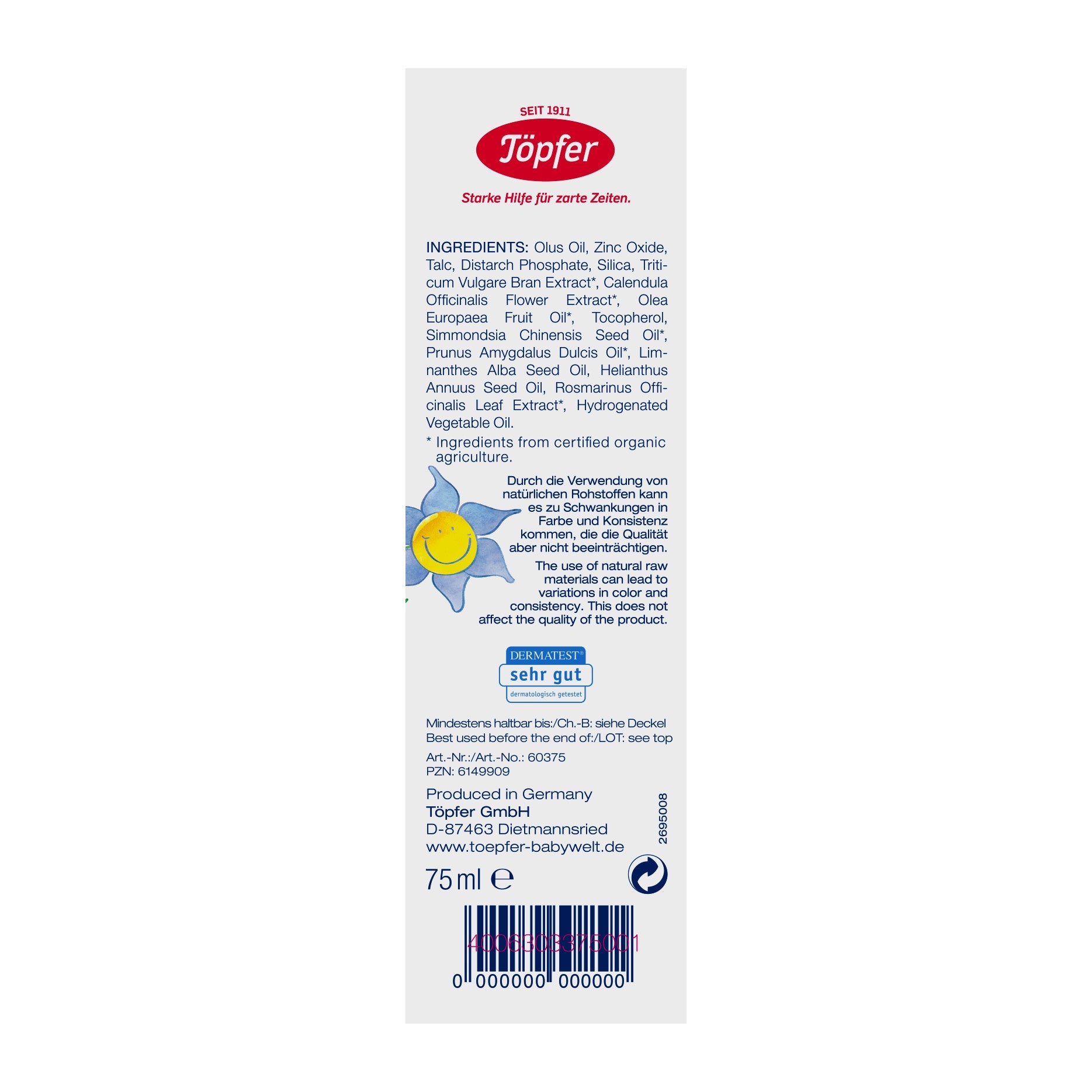 Topfer Baby Care Face Cream