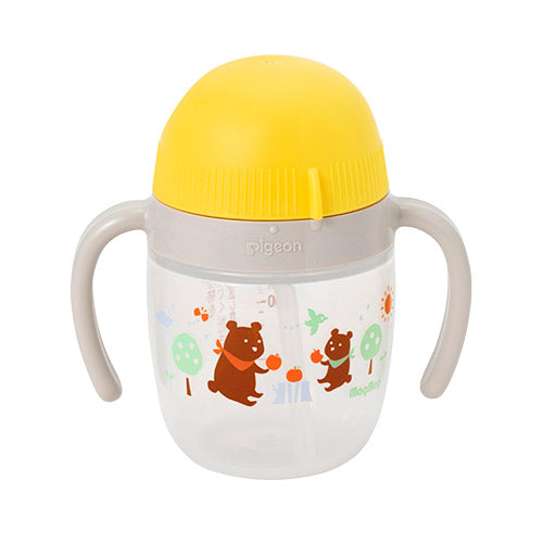PIGEON MagMag Coron Learning Straw Cup 200ml - Yellow