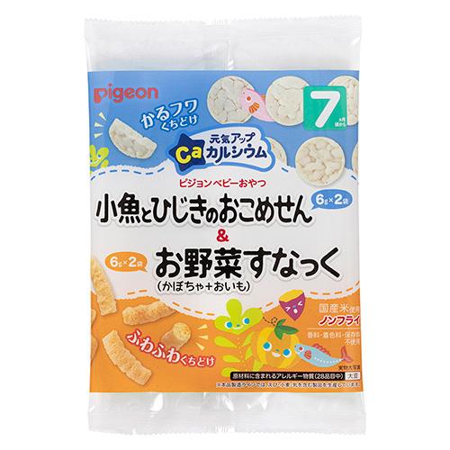 PIGEON Fish Vegetables Rice Crackers + Pumkin Potato Sticks