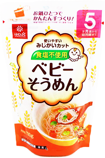 HAKUBAKU DRIED SOMEN NOODLES 100G