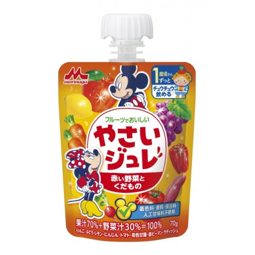 MORINAGA RED VEGETABLES AND FRUIT JELLY 70G