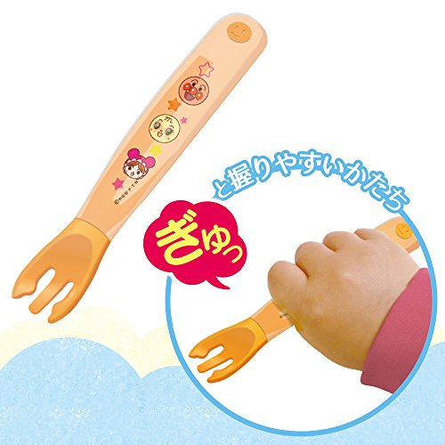 LEC ANPANMAN BABY SPOON & FORK WITH BOX