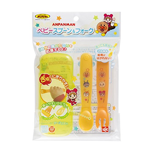 LEC ANPANMAN BABY SPOON & FORK WITH BOX
