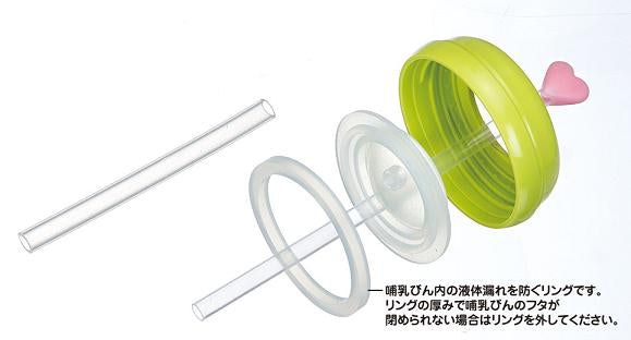 BEAN'S LIFE MILK BOTTLE STRAW (WIDE TYPE)