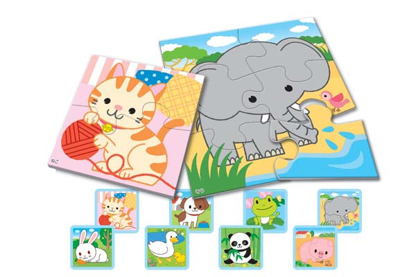 KUMON Step 1 Puzzle - Animals