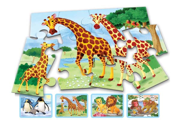 KUMON Step 2 Puzzle - Animals