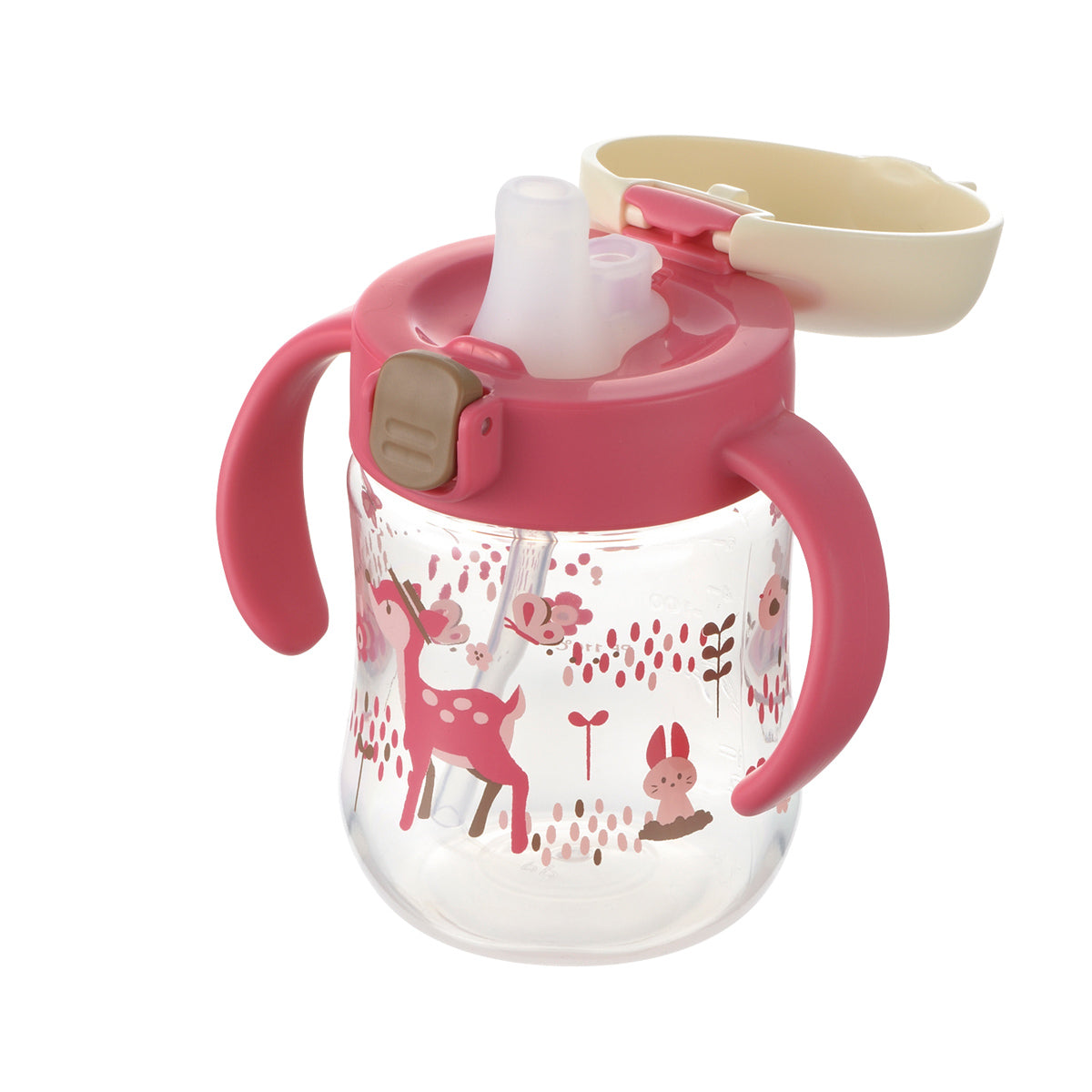 RICHELL SPOUT MUG 200ML - PINK