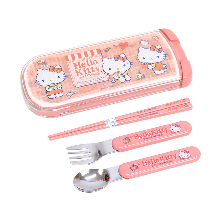 OSK Hello Kitty 3pieces Utensil Set