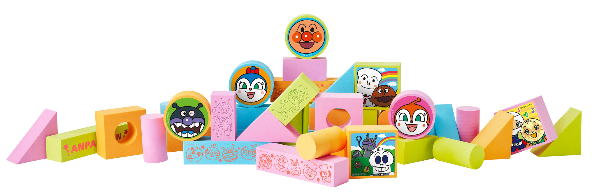 PINOCCHIO ANPANMAN SOFT BLOCKS