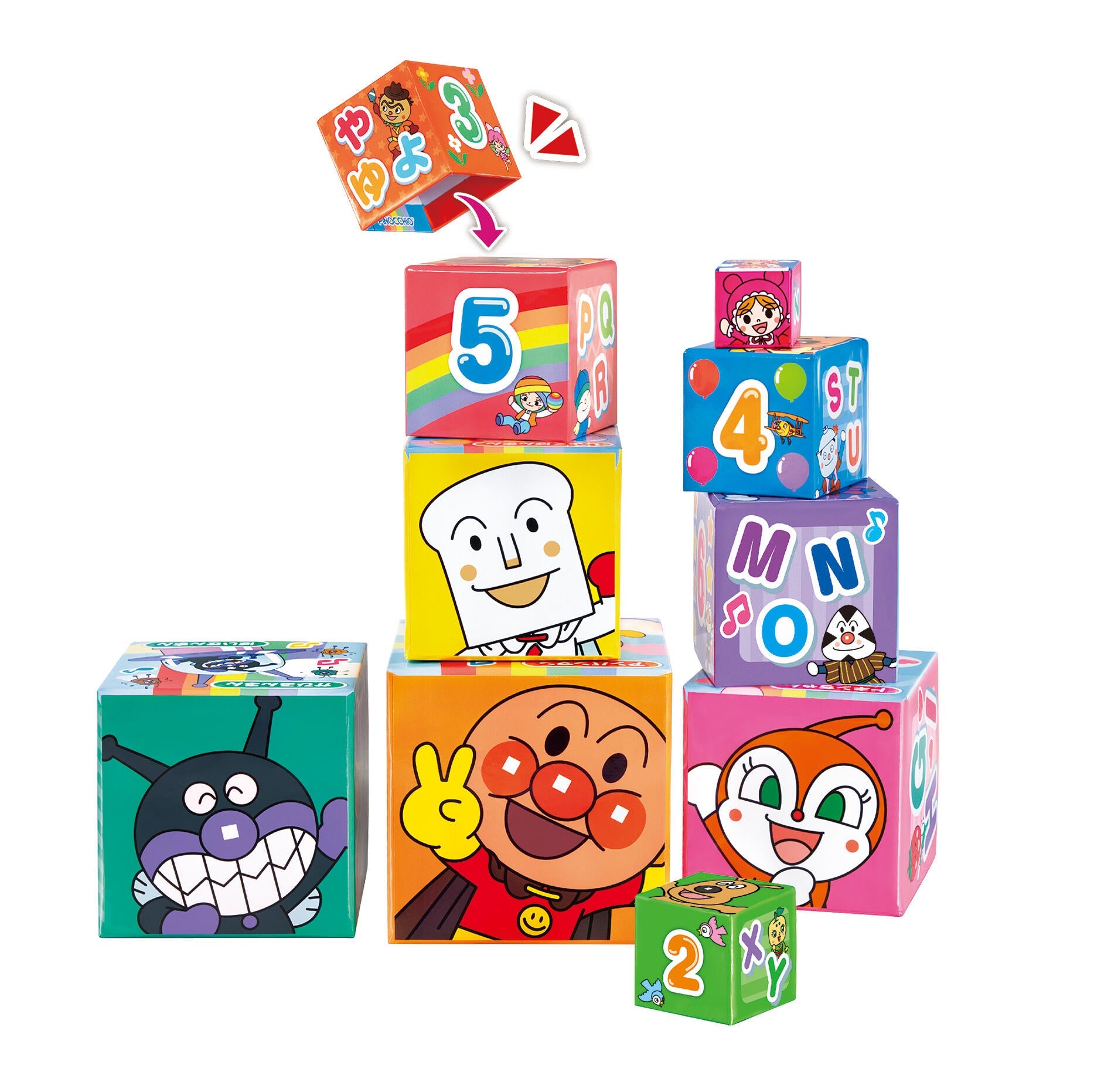 PINOCCHIO Anpanman Stacking Blocks