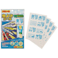 SKATER BULLET TRAIN INSECT REPELLENT SHEET 32PCS