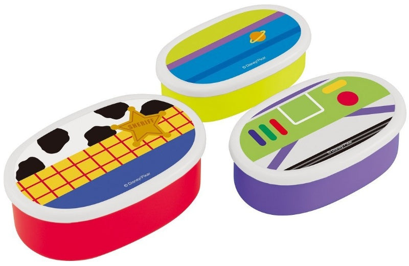 SKATER TOY STORY FOOD CASE 3 PCS