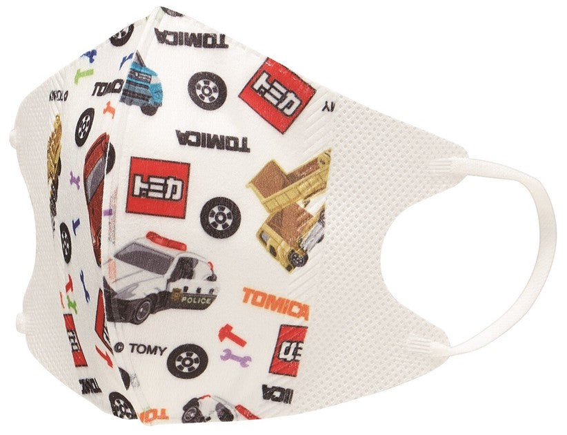 SKATER Tomica 3D Masks 10pcs (4 years old up)