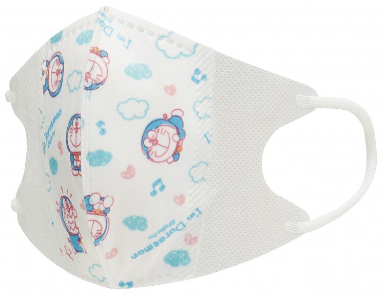 SKATER Doraemon 3D Masks 10pcs (4 years old up)