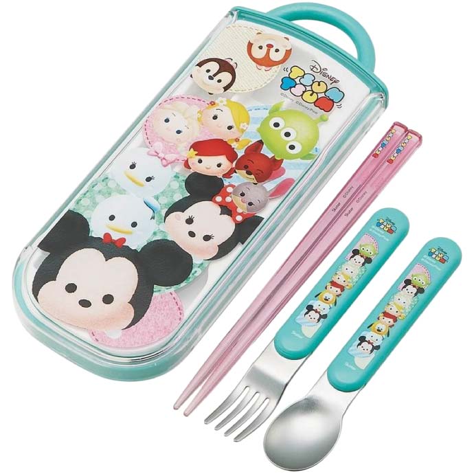 SKATER Tsum Tsum 3Pieces Utensil Set