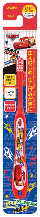 SKATER KIDS TOOTHBRUSH CARS (0-3YRS)