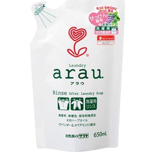 ARAU BABY RINSE AFTER LAUNDRY SOAP REFILL 650ML