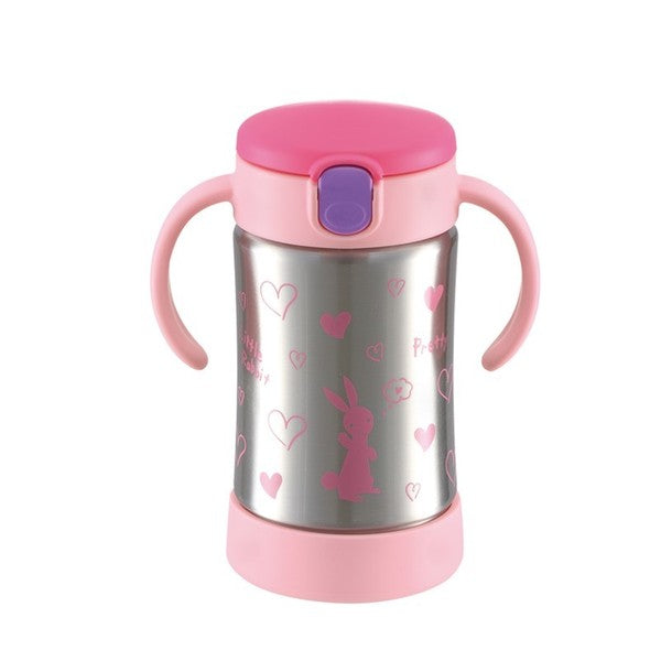 RICHELL STAINLESS BOTTLE 270ML PINK
