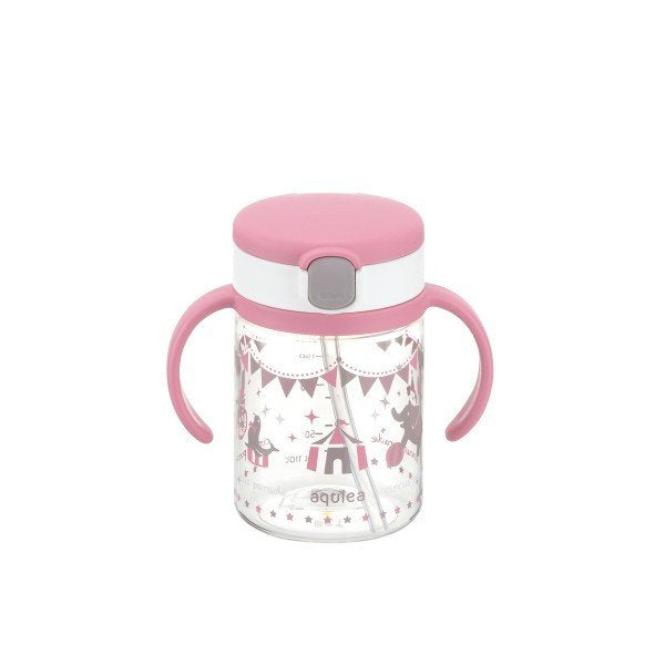 RICHELL AQULEA BABY STRAW MUG 200ML - CIRCUS