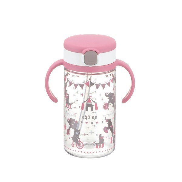 RICHELL AQULEA BABY STRAW MUG 320ML - CIRCUS