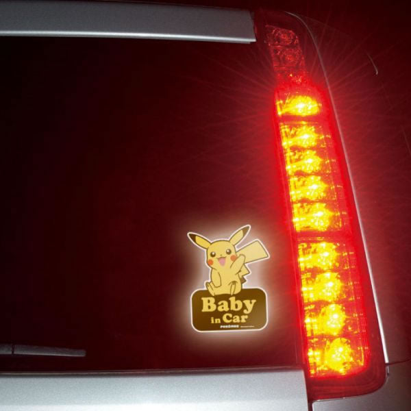 RICHELL Pokemon Baby In Car Sticker