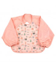 AKACHAN - Long-sleeved Apron Anpanman PINK