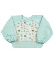 AKACHAN - Long-sleeved Apron Anpanman BLUE