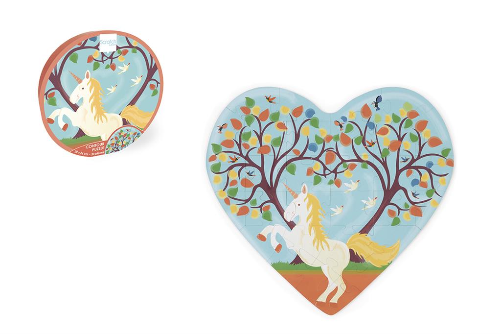 Scratch - Puzzle 31pcs: UNICORN