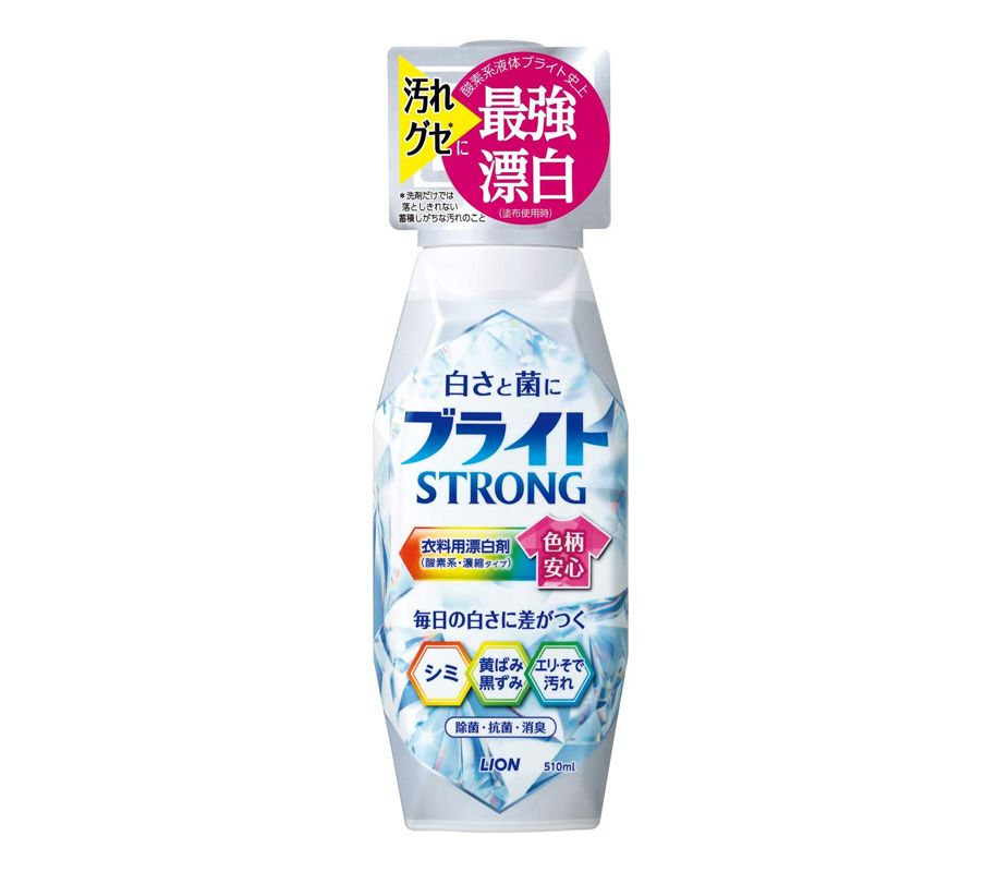 LION Strong Brightness Liquid Oxygen Bleach 510ml