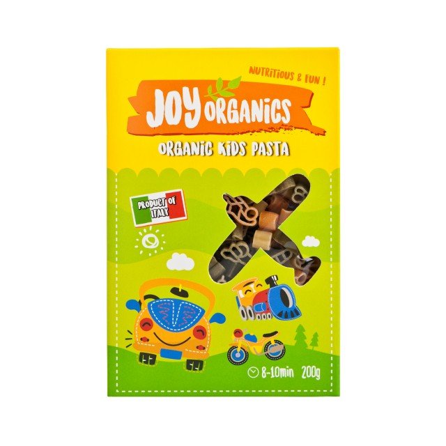JOY ORGANICS CARTOON PASTA (PUBLIC TRANSPORT) 200G