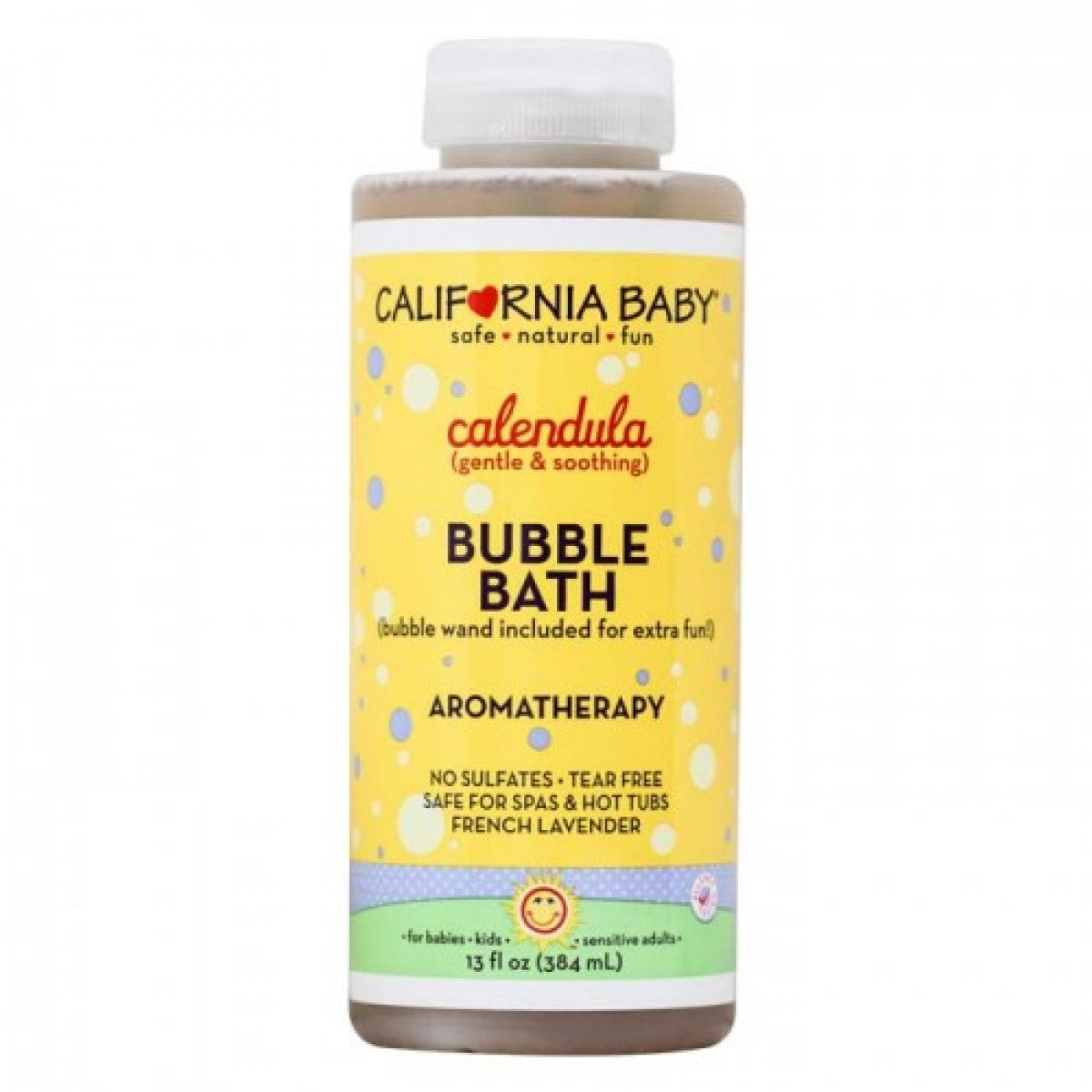 CALIFORNIA BABY Organic Calendula Bubble Bath 384ml