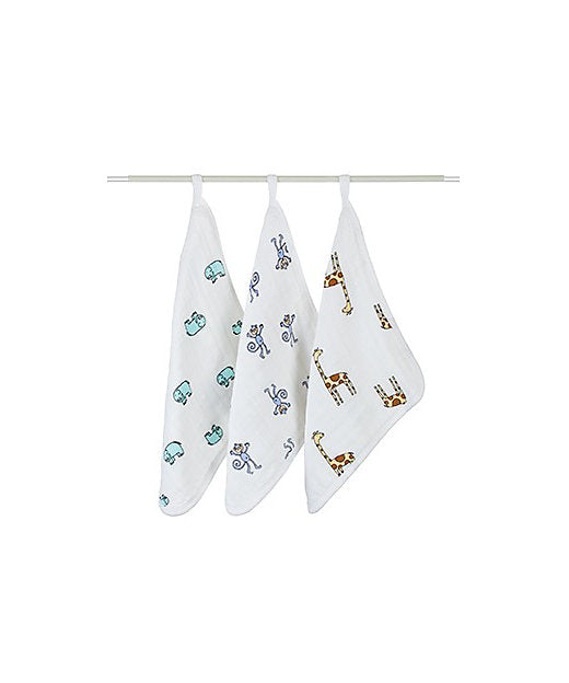Aden+Anais - Muslin Washcloth Set (Pack of 3)