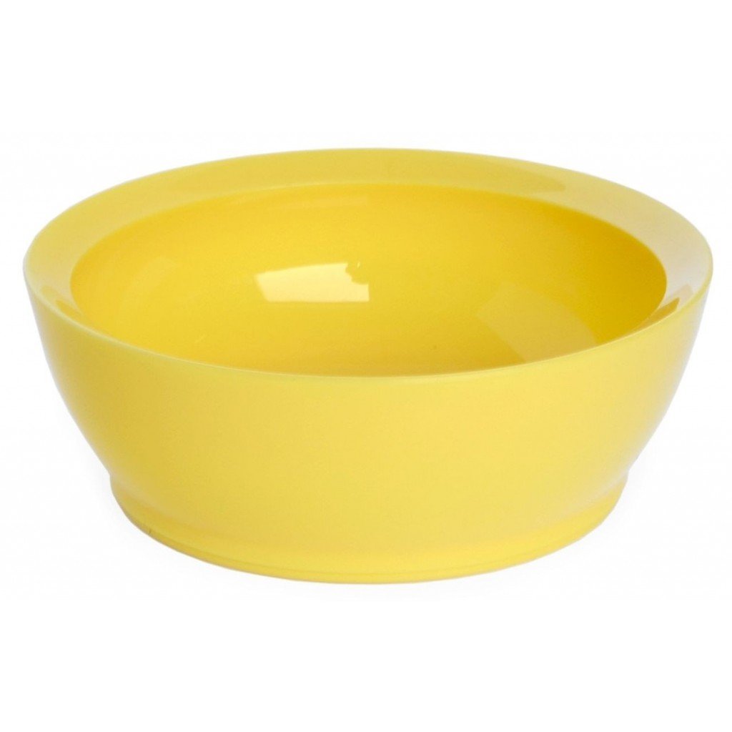 CALIBOWL 12OZ ULTIMATE NON-SPILL BOWL- YELLOW