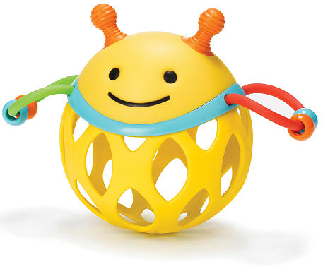 SKIP HOP ROLL-AROUND RATTLES (BEE)
