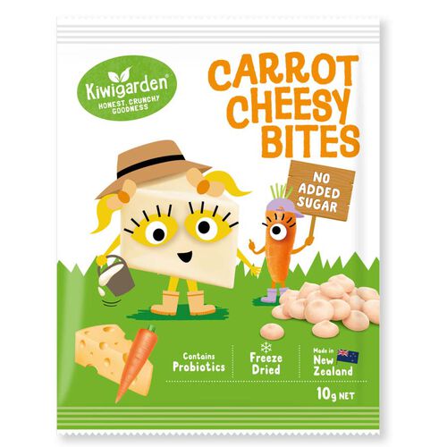 KIWIGARDEN NAS Carrot Cheesy Bites 10g