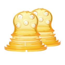 KIDSME SILICONE SAC FOR FOOD SQUEEZER(CIRCLE HOLES)-2PCS