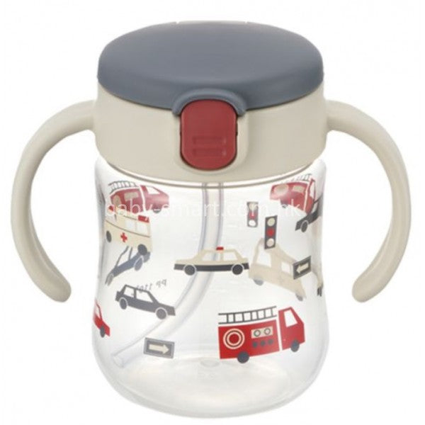 RICHELL - AQULEA BABY STRAW MUG 200ML (GREY)