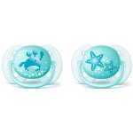 PHILIPS AVENT - ULTRA SOFT SOOTHER 0-6M (BLUE)
