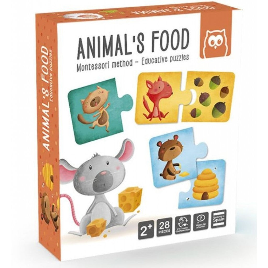 Eurekakids - Animal's Food - Educative Puzzles