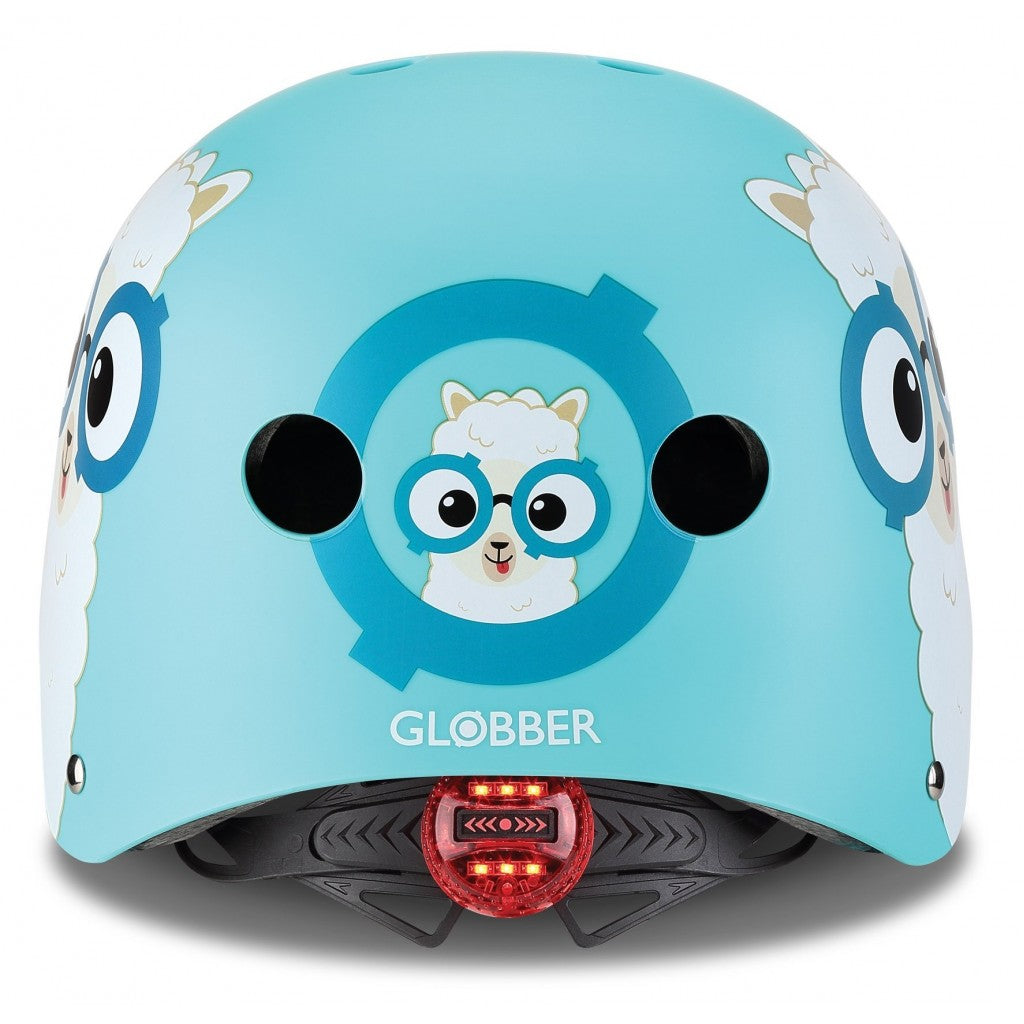 GLOBBER XS-S HELMETS ELITE LIGHTS (BUDDY BLUE)