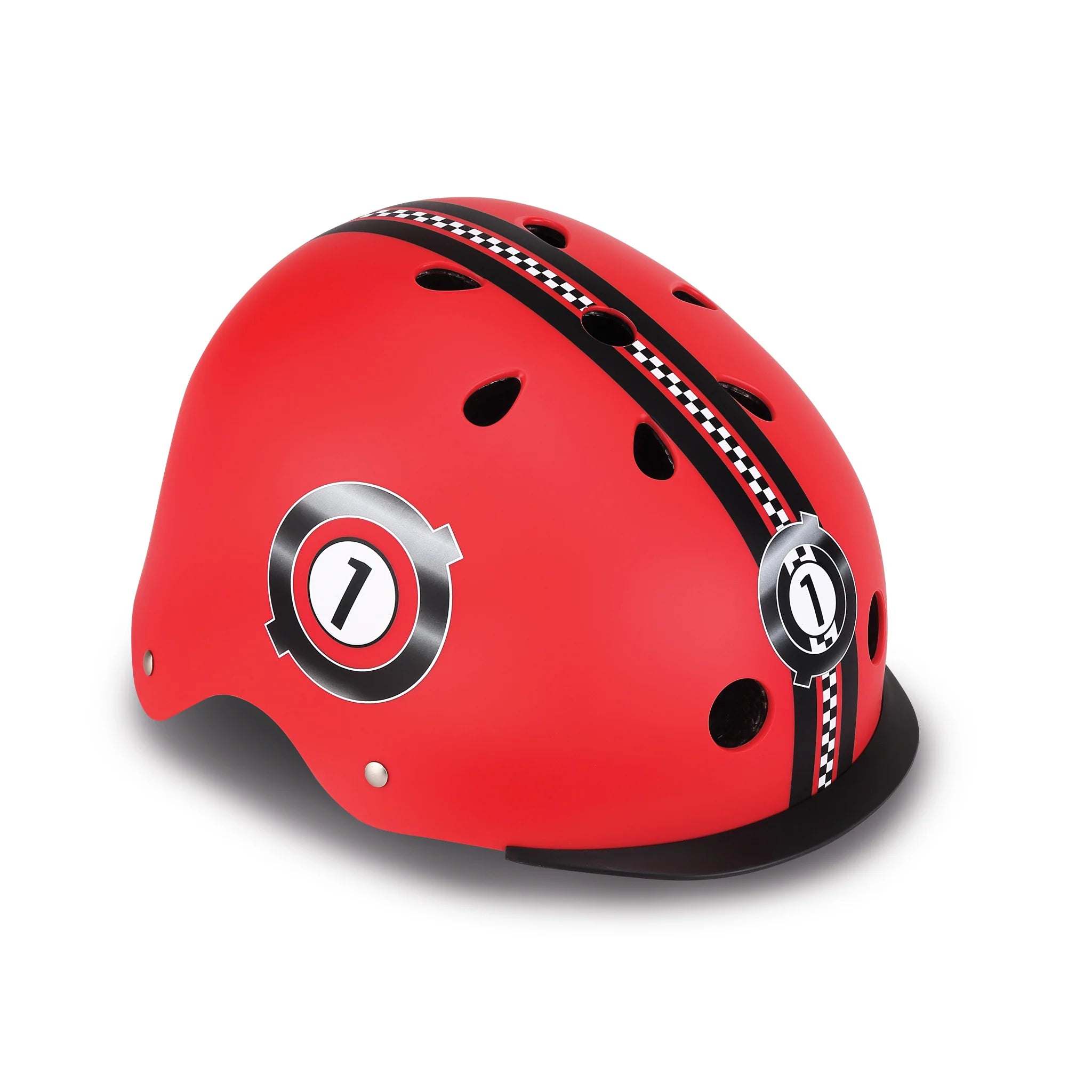 GLOBBER XS-S HELMETS ELITE LIGHTS (RACING RED)