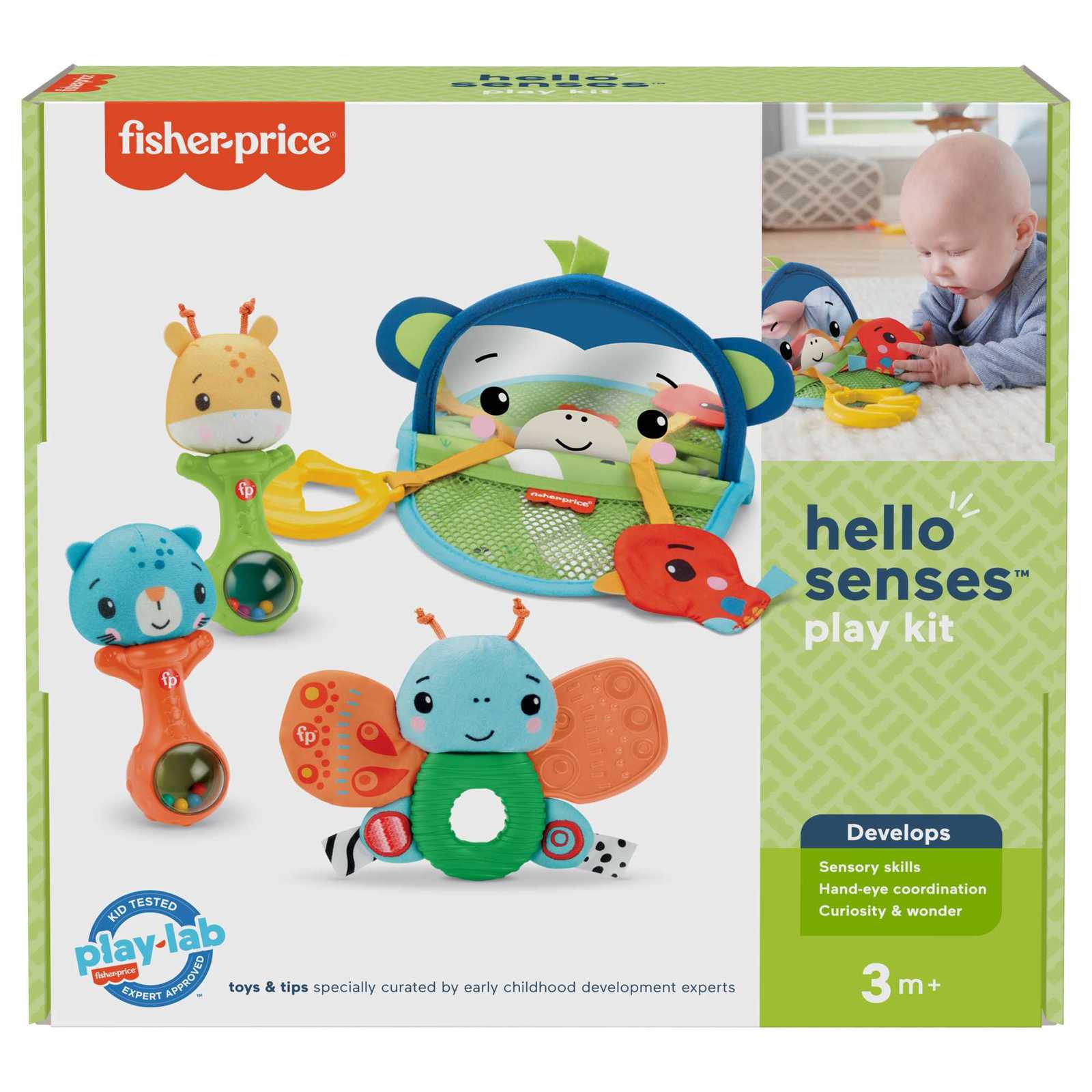 FISHER PRICE - Hello Senses Play Kit 0M+