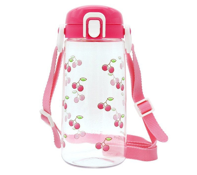 LEC CLEAR BOTTLE PINK 450ML (BPA FREE)