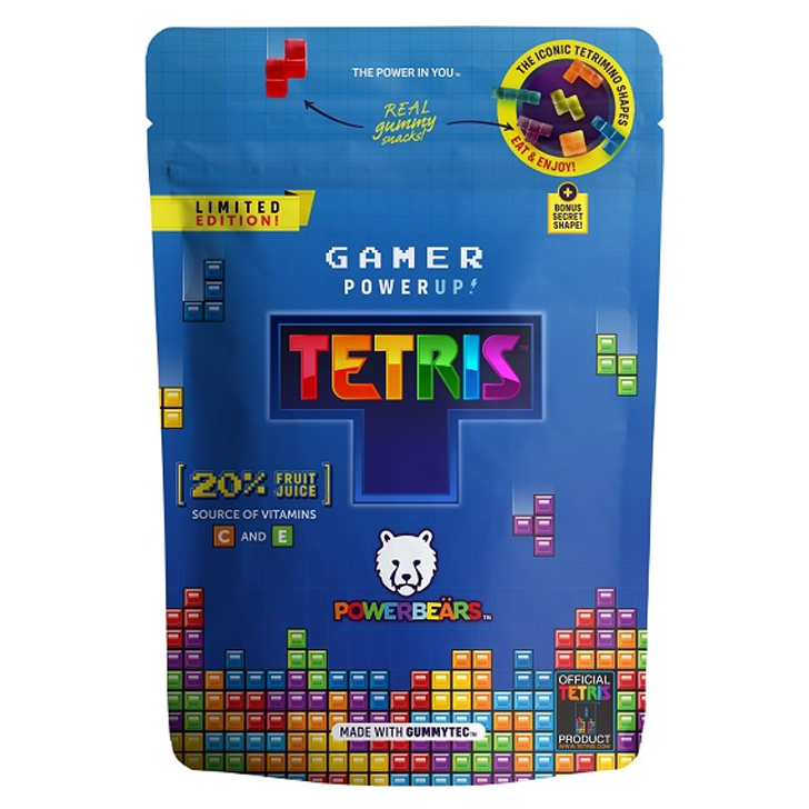 POWERBEARS TETRIS SOFT CANDIES 125g