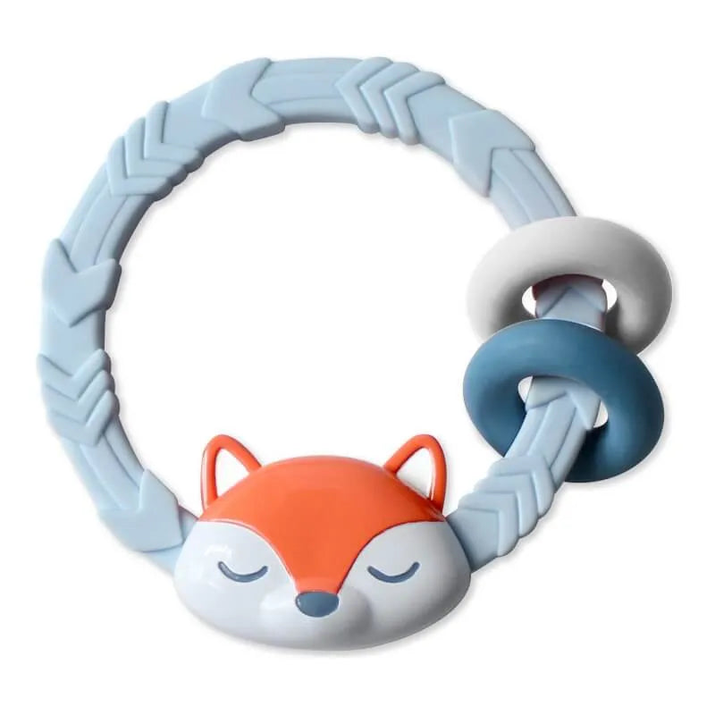 Itzy Ritzy Silicone Teething Ring - FOX