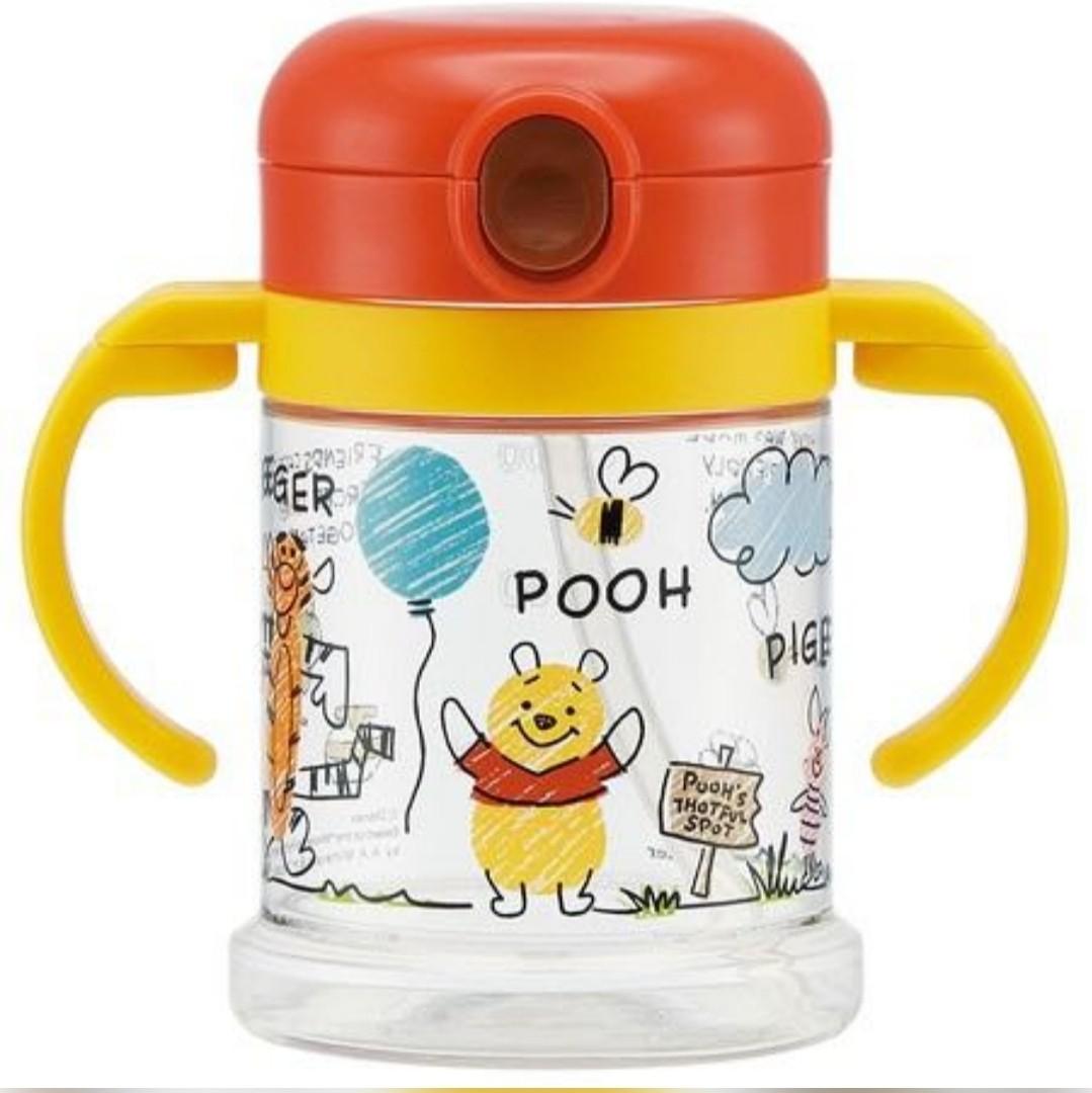 SKATER - FOLDING HANDLE STRAW MUG POOH 260mL