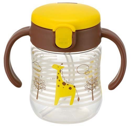 RICHELL - AQULEA BABY STRAW MUG 200ML (YELLOW)