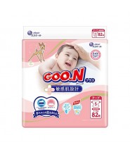 GOON PLUS 大王紙尿片 S 細碼82片(4-8kgs)