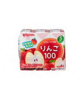 PIGEON 無添加100%蘋果汁 (125ml x 3包)